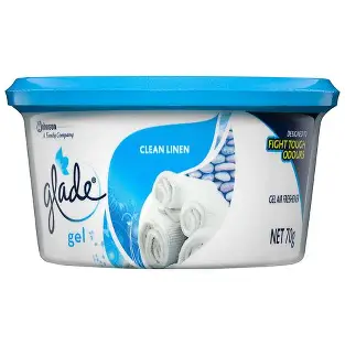 Glade Mini Gel Air Freshener Clean Linen 12× 70g